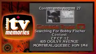 1993 - CFCF 12 - Searching For Bobby Fischer movie commercial with contest