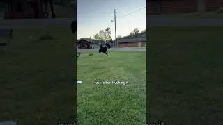 Trying my first side flips with no experience at all