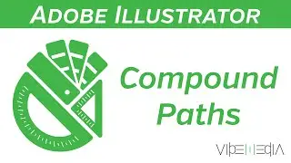Create Compound Paths (See-Through Objects) in Adobe Illustrator