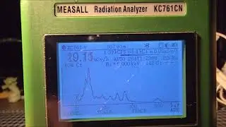 I found a little radioactive rock! 