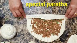 keema paratha / how to make keema paratha / special paratha recipe / qeema paratha recipe 