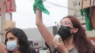 Marcha 25N  Nuestras voces contra el machismo y el fascismo- Lima-Per&uacute;