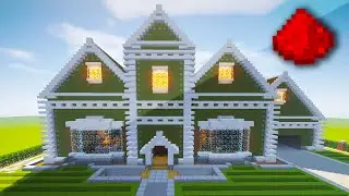 REALISTIC REDSTONE HOUSE (Fully Function Redstone House) - Minecraft Maps