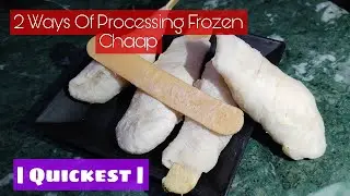 How to process frozen chaap quickly | 2 Easy Ways | THE HUNGRY BISHT |
