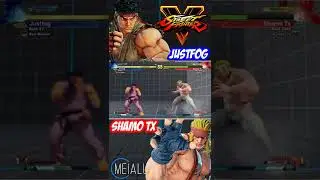 SFV CE - Justfog(RYU) VS Shamo Tx(ALEX) 🌘 MeiaLua 🌘
