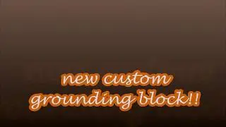 new copper grounding block