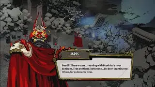 Hades is being taunted by a fish - Hades