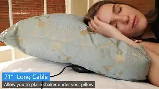 Extra Loud Alarm Clock with Bed Shaker | Vibrating Alarm Clock for Heavy Sleepers | Best Alarm Clock