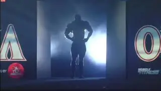 Shawn Rhoden posing Routine Mr.Olympia 2018 (shawn's best shape)