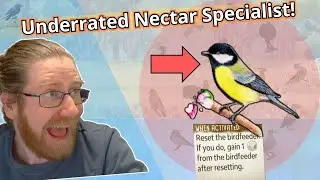 This bird is SECRETLY GREAT at winning the nectar game! #wingspan #asiaexpansion