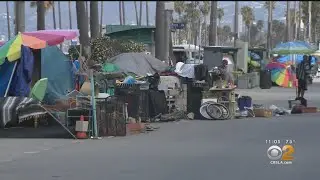 Homeless Encampments On Venice Boardwalk Has Residents On Edge
