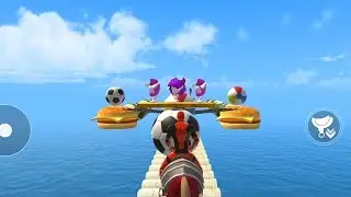 Crazy horse & Spiderman jump in the pipe and go through the bottles