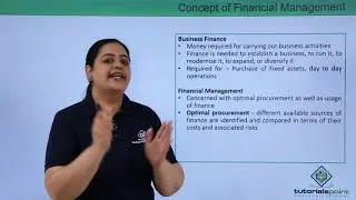 Class 12th – Financial Management | Business Studies | Tutorials Point