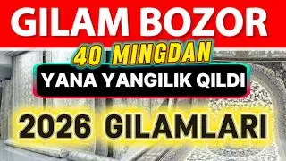 GILAM BOZOR YANGILIK QILDI SROCHNO KO’RING #xorazm #gilam #urgench 