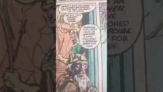How Loki tricked Hoder into killing Balder. Thor 274 1978