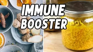 GINGER & TURMERIC SAUCE | IMMUNITY BOOSTING RECIPE | NATURAL COLD&FLU REMEDY