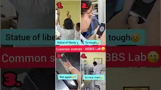 Pathology practicals fun - Common scenes in MBBS Lab 😂 #mbbs #shorts #neet #funny #relatable