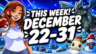 Pok&eacute;mon GO: Zekrom Returns + Winter Holiday Part 2 | All Upcoming Events (Next Week)