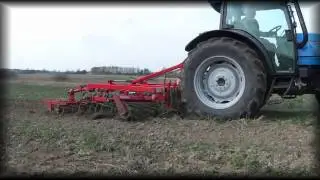 Uprawa 2014 Landini PowerFarm 95 & Unia Kombi 3,7m