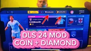 dream league soccer 2024 mod unlimited coins and diamond #dreamleaguesoccer #dls #dls24 #gamepure