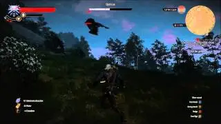 The Witcher 3 - Opinicus (Death March, Low Level, No Damage)
