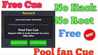 8 ball pool// pool fan cue