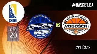 LIVE OKK Spars Realway vs KK Vogošća ◙ LIGA 12 KSBIH ◙ 11 KOLO ◙ 2019/2020