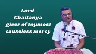 19th July '24 |  H.G. Ras Parayan Prabhu | Lord Chaitanya giver of topmost causeless mercy | ISKCON