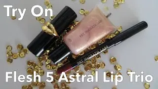 Try On PAT McGRATH - FLESH 5 ASTRAL LIP TRIO -