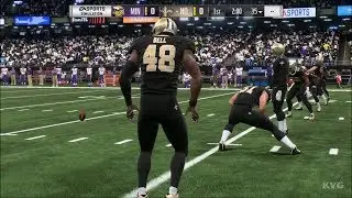 Madden NFL 19 - New Orleans Saints vs Minnesota Vikings - Gameplay (HD) [1080p60FPS]
