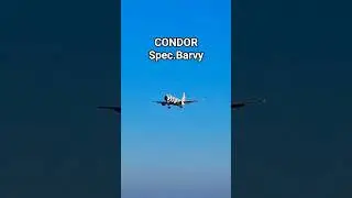 Př&iacute;let letadla CONDOR A-320 (Dom.zakladna NĚMECKO) #letadlo