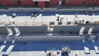 Wayside Elementary School Expansion Drone Flyby November 2023