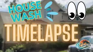 House Washing Service In Wilmington NC | Timelapse Video