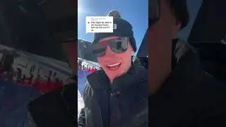 Skiing with a Bostonian 💀