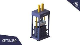 Stand Up Textiles Baler