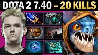 Slark Pro Carry с Skadi и Disperser - геймплей Dota 2