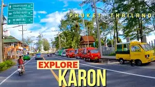 WHAT was PHUKET Like in 2022? | A Ride Through Karon BEACH