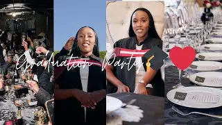 Graduation Party Vlog🎓❤️||SOUTH AFRICAN YOUTUBER||