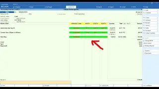 How do you show HSN code in sales and purchase voucher in Tally prime