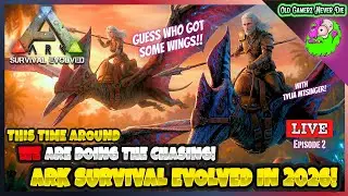 Now WE are the Hunters!  Its Ark Survival Evolved in 2026! First Time Play Thru w/ Tylia MtSinger