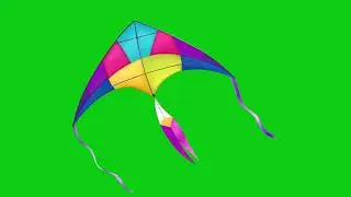 Flying kites Green Screen Footage for Makar Sankranti | kite fly animation