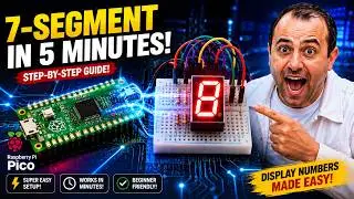 Raspberry Pi Pico 7-Segment Display