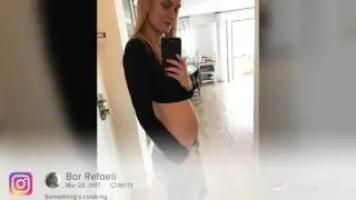 Bar Refaeli reveals she is pregnant with second child, March 28, 2017