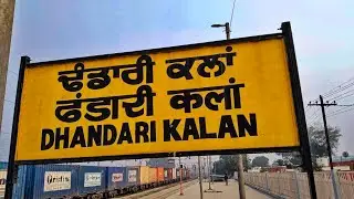 Dhandari kalan Railway station | Overview DDL | Redovlempent At Dhandari kalan | @indianraiway