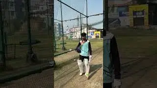 &ldquo;Every miss teaches me how to hit harder 💥 #YoungCricketer&rdquo;