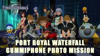 Kingdom Hearts 3: Port Royal Waterfall Gummiphone Photo Mission