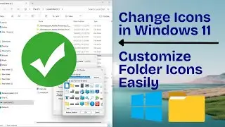 How to Change/Customize Icons in Windows 11 | Customize Folder and Desktop Icons Easily (2025!)