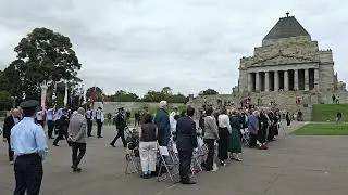 the presentation of the George Cross commemoration