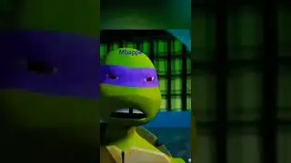 Cristiano Ronaldo Lionel Messi and Kylian Mbappe in Teenage Mutant Ninja Turtles #shorts
