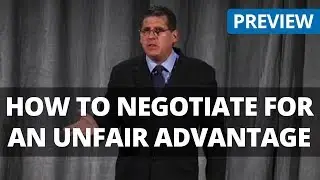 Guerrilla Negotiating Skills Training Video Preview featuring Orvel Ray Wilson